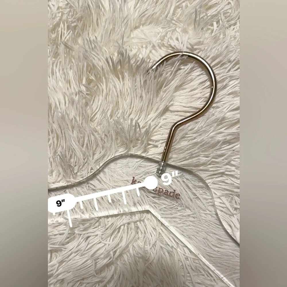 Last 10 hangers with grip- New Kate Spade Hangers - Picture 10 of 11